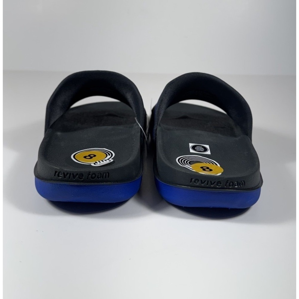 NIKE Offcourt LA Rams NFL Slides Sandals Blue Black Men's Sz 8 *NEW* DD0556-002 - Picture 4 of 7
